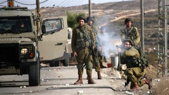 إندلاع إشتباكات بين أصحاب أراض غرب الخليل و قوات الإحتلال الإسرائيلية